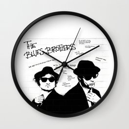 The Blues Brothers Wall Clock