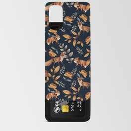 Wild Animal Fox Pattern Android Card Case