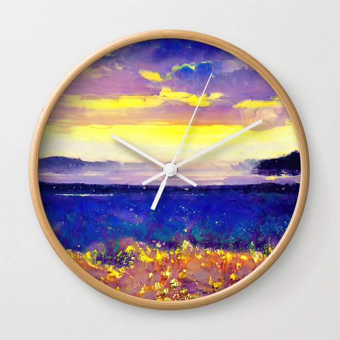 Twilight Apogee Wall Clock