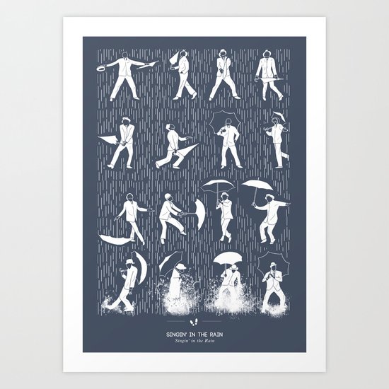 Singin' In The Rain Art Print