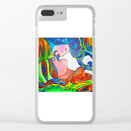 Kiss Me Clear iPhone Case