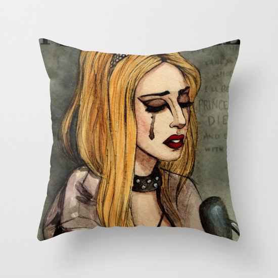 Princess Die Throw Pillow
