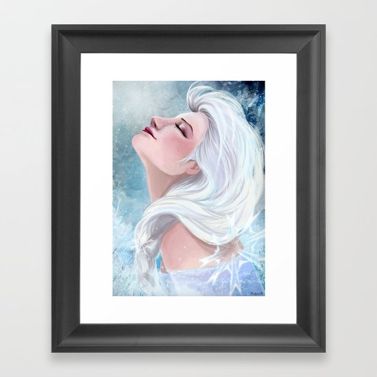Elsa Framed Art Print
