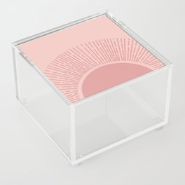 Pink Sun Acrylic Box