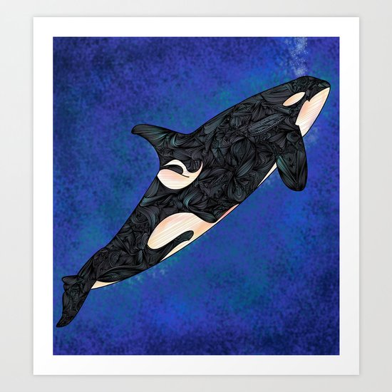 Killer Whale Art Print