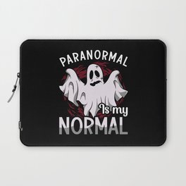 Ghost Hunter Paranormal Is My Normal Ghost Hunting Laptop Sleeve