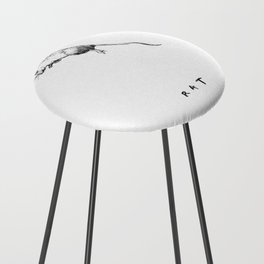 Rat. Minimal 19.  Counter Stool