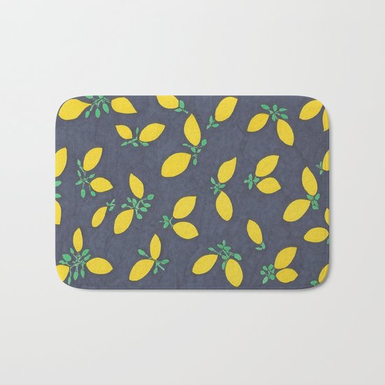 Lemon Drops Bath Mat