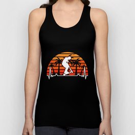 Scooter Herzschlag Retro Stunt Roller Tretroller Tank Top