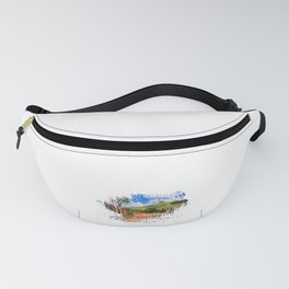 See America The Beautiful American Traveller Fanny Pack