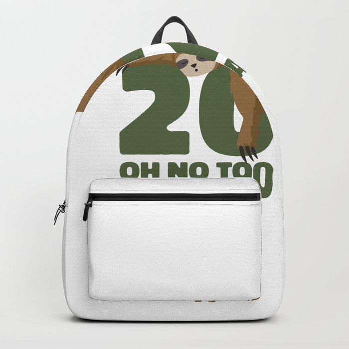 Funny Sloth 2022 Graduation Class Cute Sloths Animal Kawaii Backpack