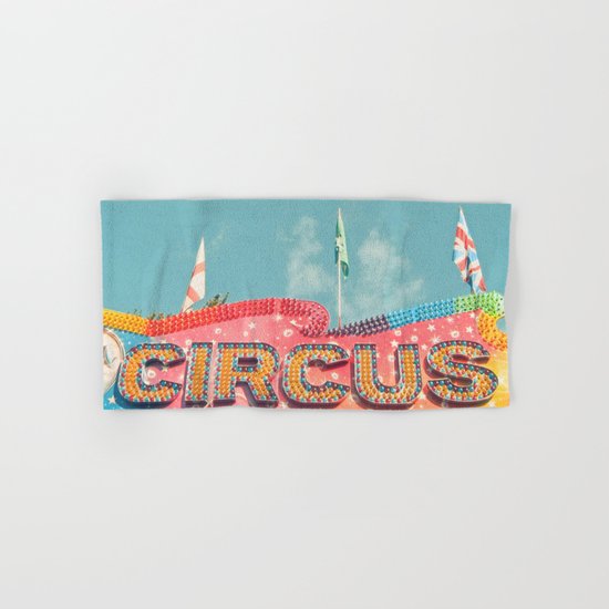 Circus Lights Hand & Bath Towel
