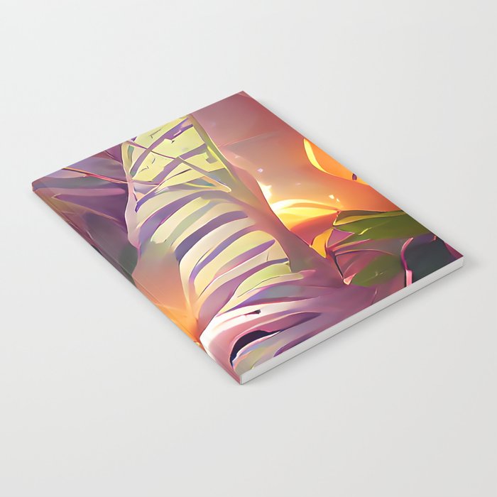 Monstera Sunshine Notebook