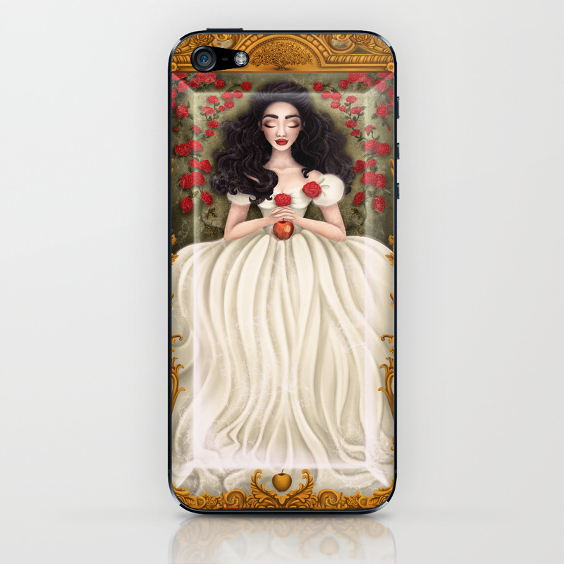 Fairest of Them All iPhone & iPod Skin by myfriendsoftheforest