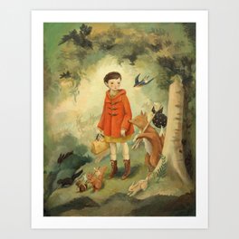 Out of the Woods Art Print