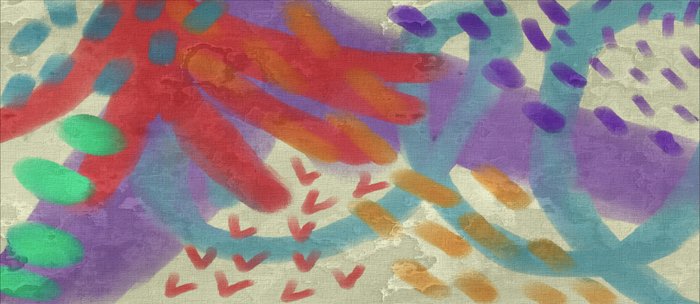 Funky Abstract Digital Painting Coffee Mug