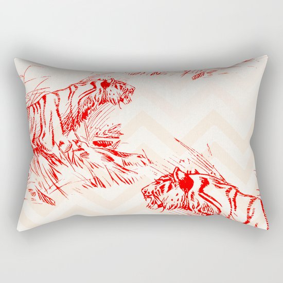 Territorial Rectangular Pillow