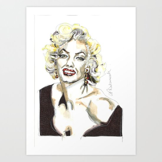 Marilyn Monroe Art Print