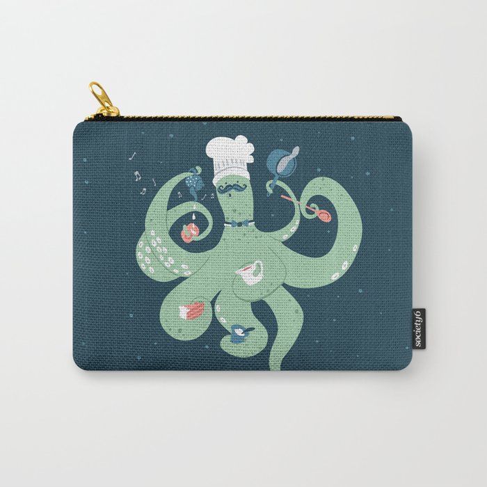 The Octopus Chef Carry-All Pouch