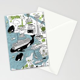 Seattle! Stationery Card