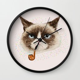 Sailor Cat VI Wall Clock