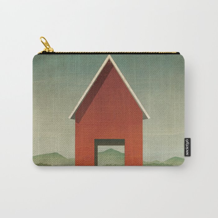 Red Barn Carry-All Pouch