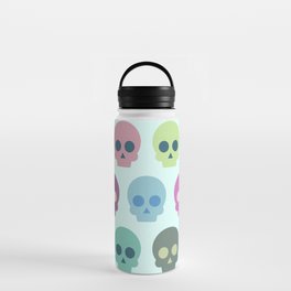 Colorful Skull Cute Pattern Water Bottle