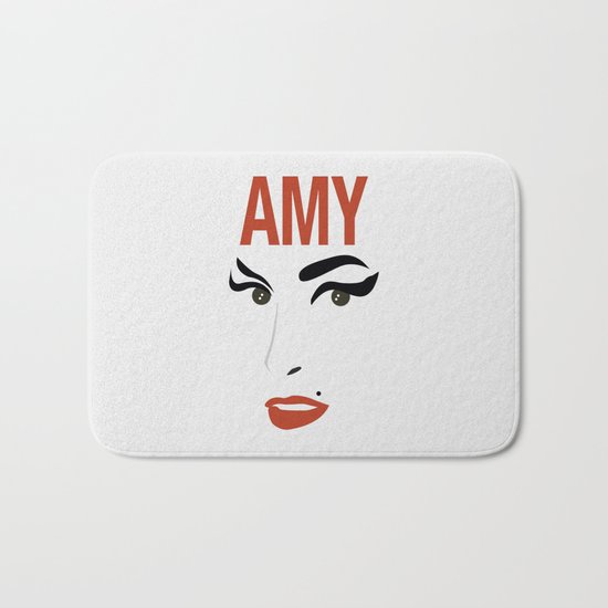 Amy Back to Black Bath Mat
