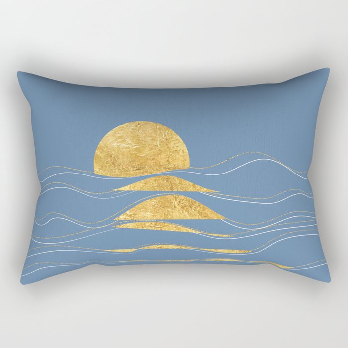 Magical moonrise Rectangular Pillow
