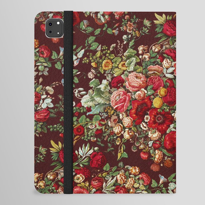 Chintz Pattern- 19th Century Floral Textile Pattern iPad Folio Case