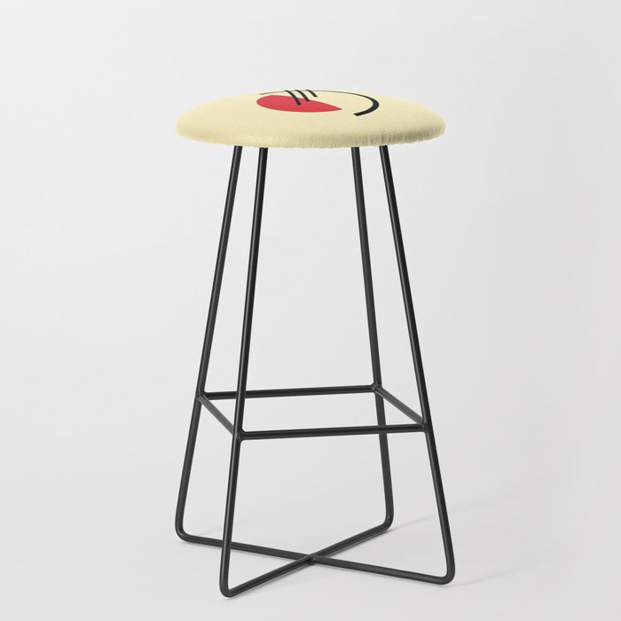 Abstract Shapes Bar Stool