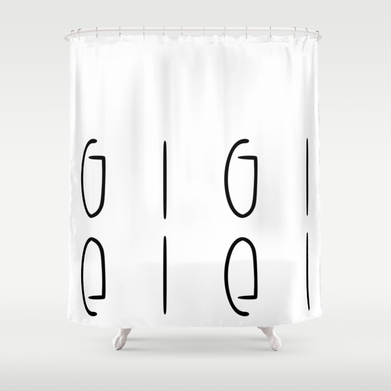 Gigi Shower Curtain By Shellsandpearls Society6