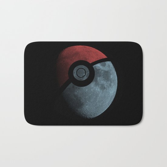 Poke Moon Bath Mat