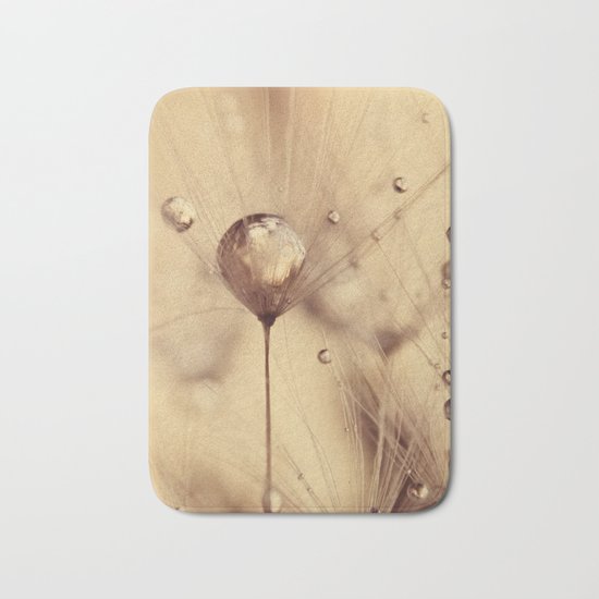 dandelion gold Bath Mat