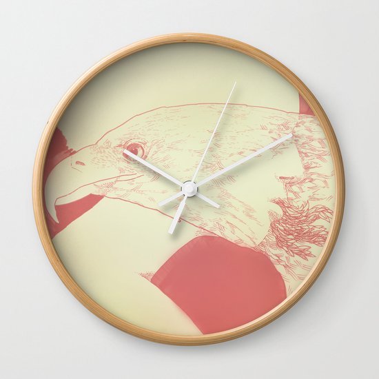 "Once I Was an Eagle" by Justin Hopkins Wall Clock