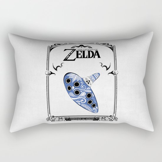 Zelda legend - Ocarina of time Rectangular Pillow