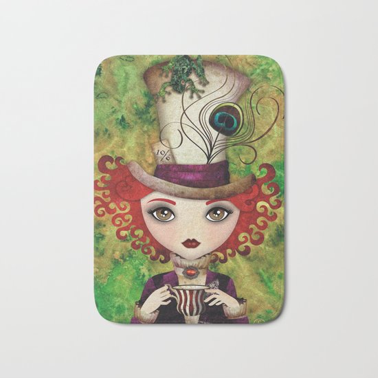 Lady Hatter Bath Mat