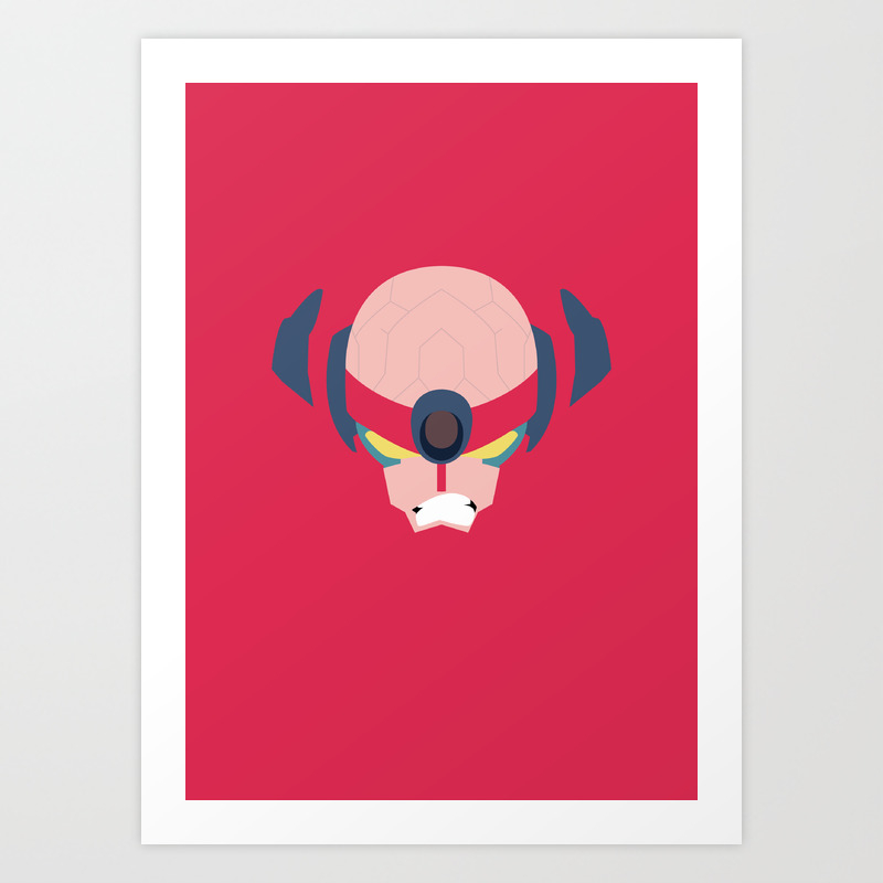 Get Wallpaper Gurren Lagann Tengen Toppa Gurren Art Print By Derfgnay Society6 Free