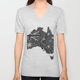 Australia Canberra V Neck T Shirt