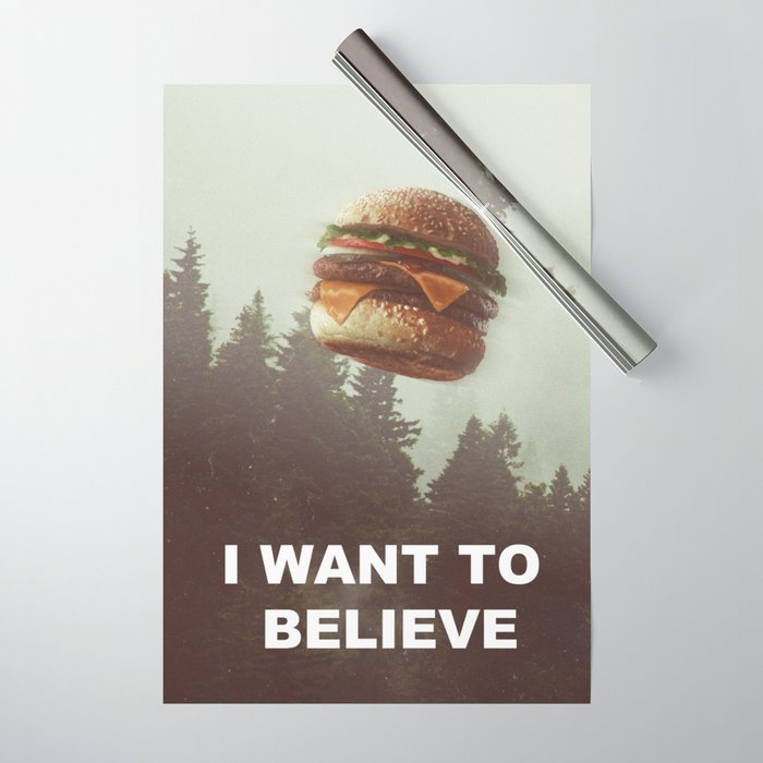 ネイタルデザイン ポスター　 I WANTTOBELIEVE POSTER IWANTTOBELIEVE POSTER - NATAL DESIGN ONLINE SHOP