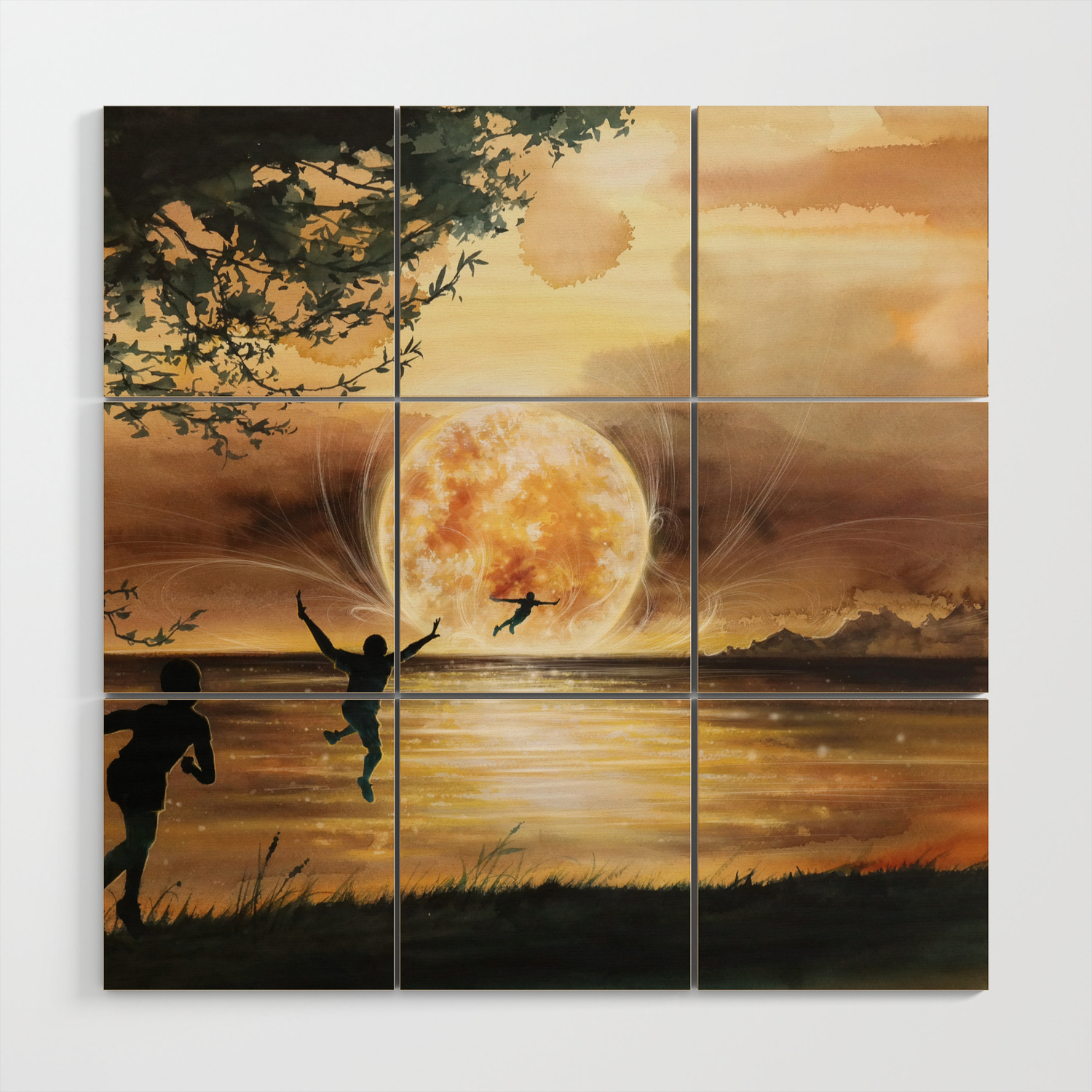 I Can Fly Wood Wall Art By Eruda Art Society6