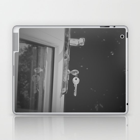 Don't Forget to Lock the Door Laptop & iPad Skin