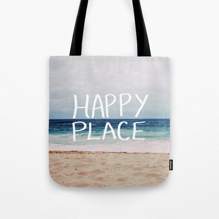 My Happy Place (Beach) Tote Bag