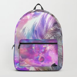 Space Rainbow Caticorn Cat Unicorn Backpack | Caticorn, Space, Galaxy, Rainbow, Unicorn, Cat, Collage 