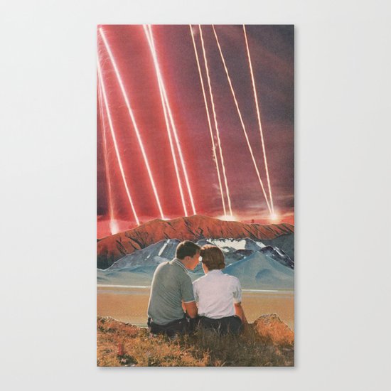 Lazers Canvas Print