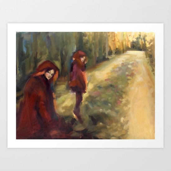 Agnes - Autumn Art Print