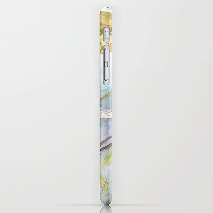 Koi Fish Painting, Underwater Water Lily iPhone Case by ...