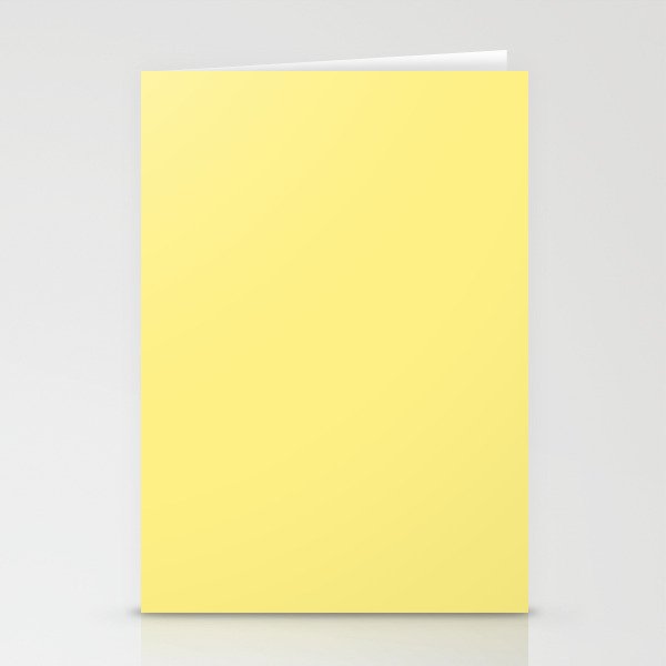 Blonde Yellow Stationery Cards