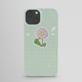 Daisy painting its petals iPhone Case