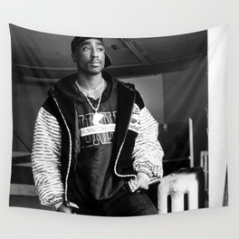 Hip Hop Icons: The Rebel and The Poet Wall Tapestry